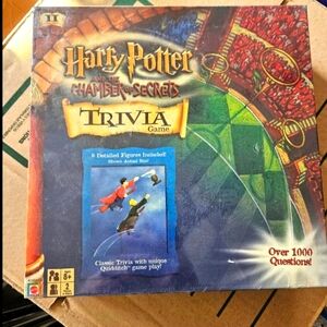 Vintage 2002 Harry Potter And The Chamber Of Secrets Trivia Game
